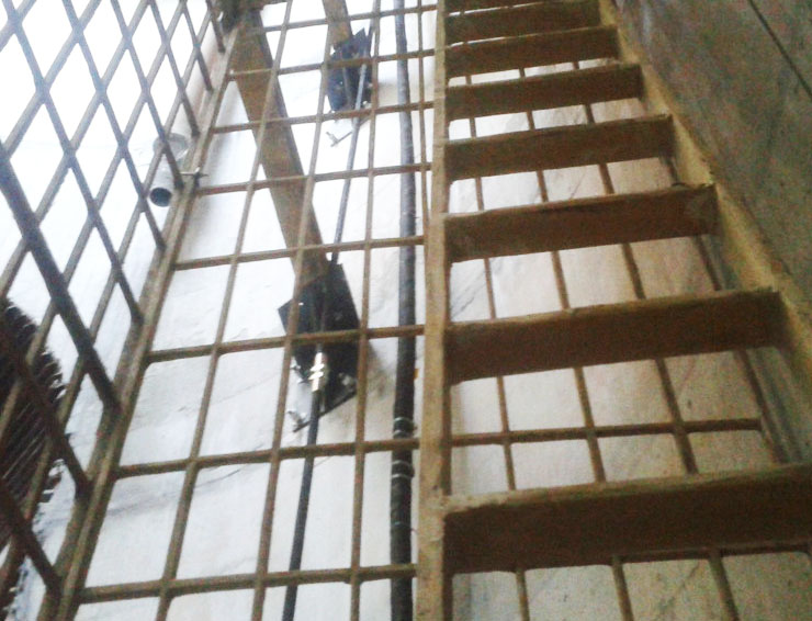 新疆煤矿竖井玻璃钢梯子间价格